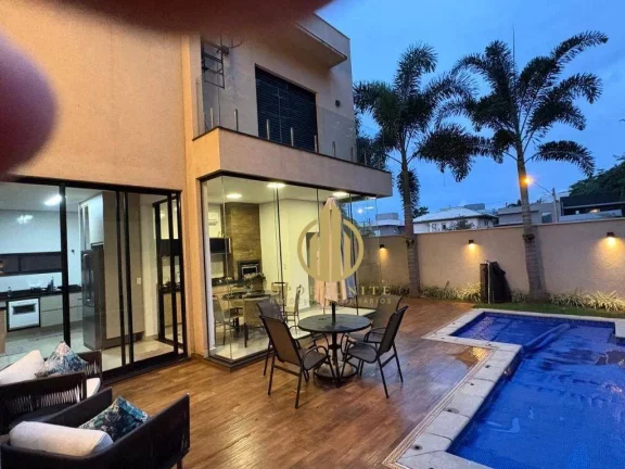 Maravilhosa Casa Sobrado com 3 Suítes + Piscina + Sauna - Quinta da Primavera Zona Sul Guaporé - Analisa permuta - Ribeirão Preto SP