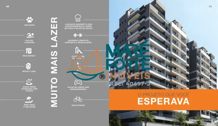 Imagem EMPREENDIMENTO A 700 METROS DO MAR COM ÁREA DE LAZER COMPLETA!!