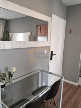 Imagem Apartamento 1 dormitório, 1 banheiro social, piso laminado novo, elétrica e iluminação em plafon...