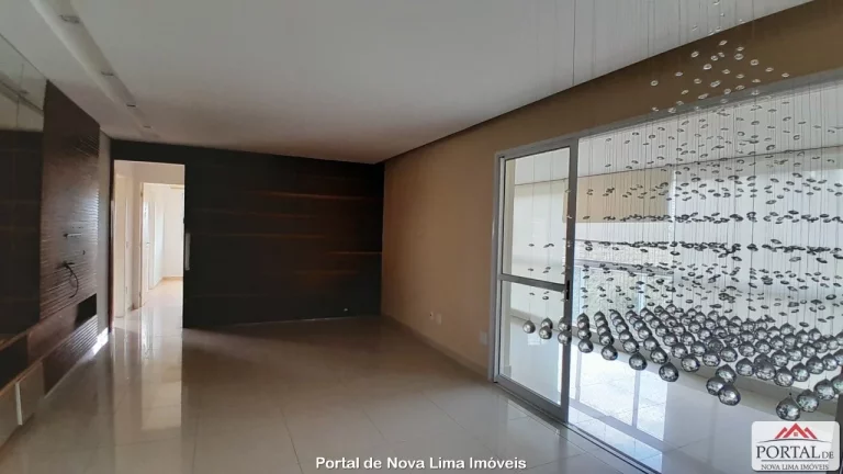 Imagem Apartamento a venda no Vila da Serra, apartamento com 137 m², apartamento com 3 suítes com área de lazer completa