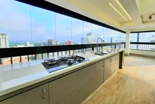 Imagem Apartamento de alto padrão na Cerqueira César: 2 quartos, 2 suítes, 3 salas, 4 banheiros, 2 vagas, 215m² - São Paulo-SP