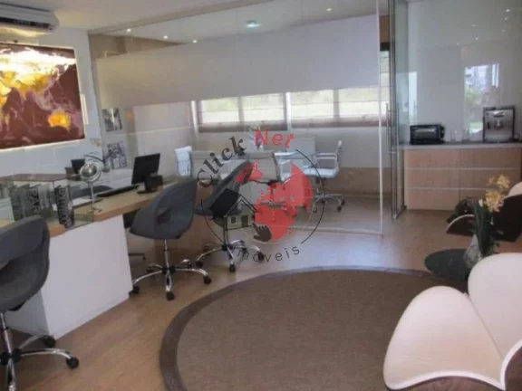 Imagem Venda de Sala Comercial Mobilada no Domo Business no Centro de São Bernardo do Campo - Imóvel com renda (para investidor)