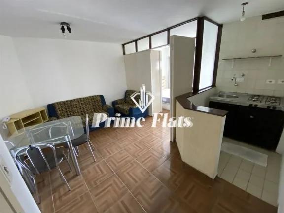 Imagem Flat disponível para locação no Moema Royal Light, com 45m², 1 dormitório e 1 vaga