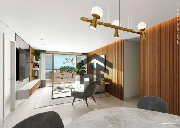 Imagem Apartamento de Lançamento com 4 Quatos em Apipucos, Recife