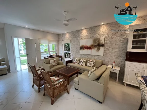 Imagem Aluguel Juquehy anual e Temporada - Casa em condomínio fechado com 4 suítes, piscina privativa a 100m da praia - máx. 10 pessoas | Juquehy Imobiliária