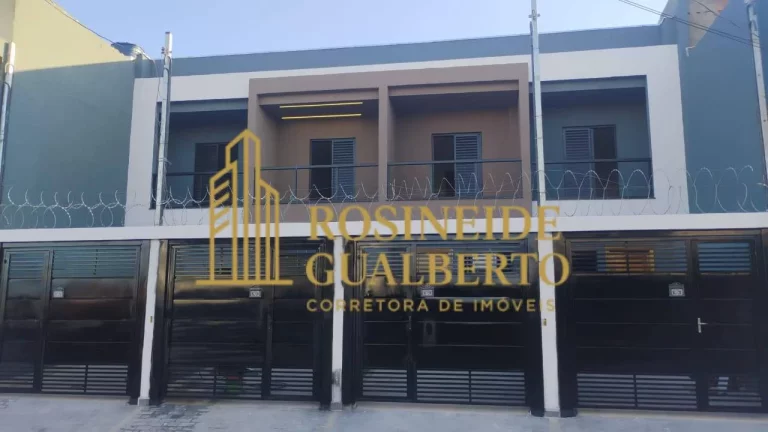 SOBRADO NOVO E MODERNO PRONTO PARA MORAR COM 2 SUÍTES NA ZONA LESTE