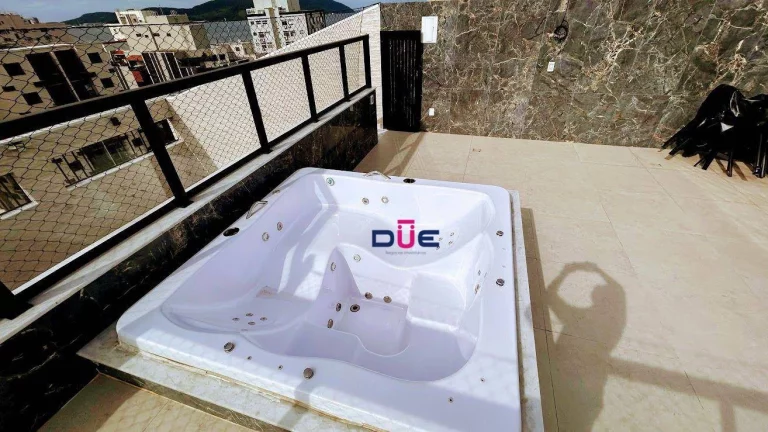 Imagem Cobertura com 3 dormitórios à venda, 357 m² por R$ 3.500.000 - Pompéia - Santos/SP
