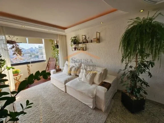 Imagem Apartamento 3 dormitórios, sendo 1 suíte, sala 2 ambientes com sacada, cozinha planejada, área de...