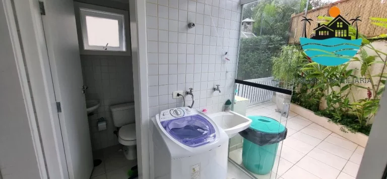 Imagem Alugar Casa em Juquehy em Condomínio Fechado com 4 dormitórios, 2 suíte, 150m da praia - Acomodação máx. 10 pessoas | Juquehy Imobiliária
