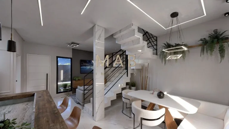 Imagem Imperdível casa à venda em Florianópolis-SC, Cachoeira do Bom Jesus: 3 quartos sendo 1 suíte MASTER, living open concept, bwc social, 2 vagas, 110 m².