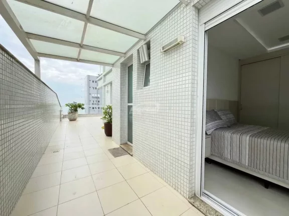 Imagem Apartamento vista mar com 3 dormitórios 2 suítes e 2 vagas em Piçarras SC