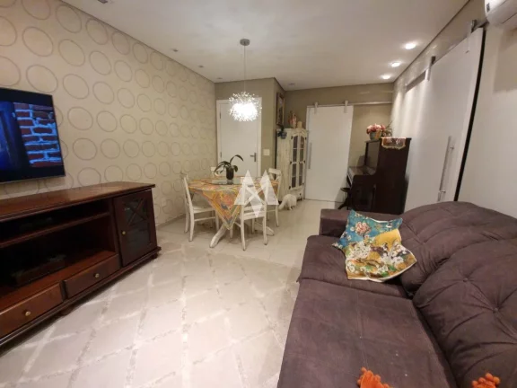 Imagem Apartamento com 80m², 3 dormitórios, 1 vaga, lazer completo, Gonzaga Santos!