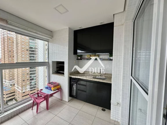 Imagem Apartamento com 3 dormitórios à venda, 111 m² por R$ 1.095.000,00 - Ponta da Praia - Santos/SP