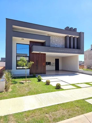 Imagem Casa com 3 suítes e quintal à venda, 186 m² por R$ 1.650.000 - Condomínio Park Gran Reserve - Indaiatuba/SP