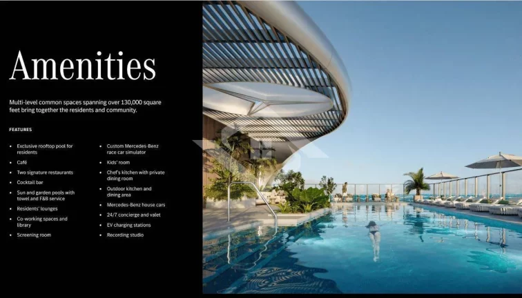 Imagem MERCEDES-BENZ - PLACE MIAMI - STUDIOS - 1, 2 OU 3 QUARTOS
