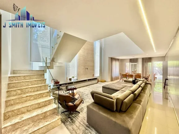 Imagem CASA MODERNA - 5 SUÍTES, MODERNA, ESCRITORIO, GOURMET, SPA, ORQUIDÁRIO!