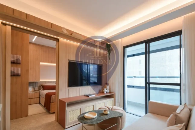 Imagem Apartamento à venda em São Paulo-SP, Vila Dom Pedro I: 1 quarto, 1 suíte, 2 salas, 1 banheiro, 39m². Aproveite!