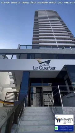 Imagem  OPORTUNIDADE ÚNICA: LE QUARTIER  CAMINHO DAS ÁRVORES ANDAR ALTO 3 SUÍTES COM DUAS VAGAS