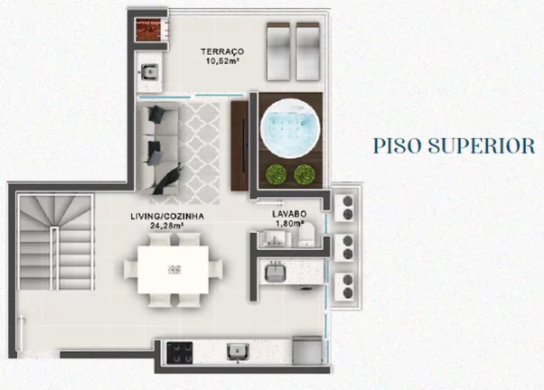 Imagem Sant Laurren - Apartamento à venda no bairro Canto Grande - Bombinhas/SC