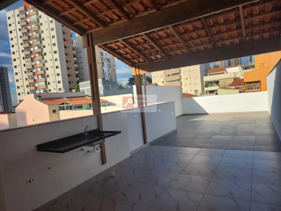 Imagem Cobertura para Venda em Santo André, Vila Assunção, 3 dormitórios, 1 suíte, 2 banheiros, 2 vagas