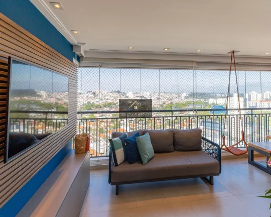 Imagem OPORTUNIDADE ÚNICA APARTAMENTO 163,00 M VISTA MARAVILHOSA 20 ANDAR 3 SUÍTES LIVING ABERTO PARA VARANDA GOURMET ENVIDRAÇADA 3 VAGAS LAZER MERCADINHO