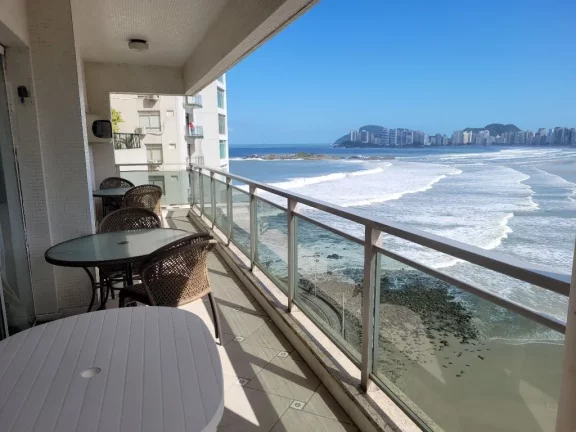 Imagem APARTAMENTO CONJUGADO, AMPLO FRENTE TOTAL PARA O MAR COM LINDA VISTA