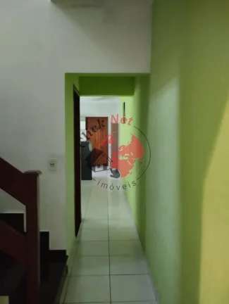 Imagem Sobrado 3 dorm, 1 suíte, varanda e churrasq , 2 vagas, 161 m2, bairro Montanhão, São bernardo campo