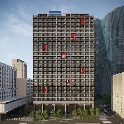 Imagem Apartamentos à venda no Centro de São Paulo com opção de 1 dormitório ou Studio, terraço, laze...