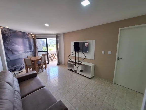 Imagem Flats apartamento (PORTEIRA FECHADA) próximo ao mar da praia de Intermarés - FL0812.