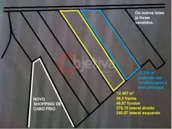 Imagem TERRENO COM 12 MIL METROS QUADRADOS NO PORTINHO EM CABO FRIO