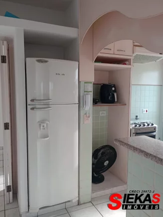 Imagem Excelente oportunidade de apartamento para locação no Caiçara, Praia Grande-SP: 1 quarto, 1 sala, 1 banheiro e 1 vaga de garagem!