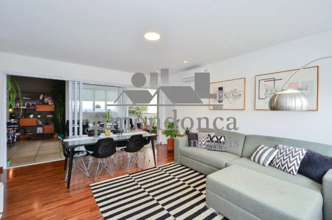 Imagem Lindo apartamento de 127m² no Alto da Lapa, 2 suí­tes e 2 vagas,