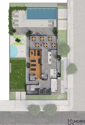 Imagem Exclusivo Apartamento de 175 m² - 1 por Andar, 3 Suítes e Infraestrutura Complet