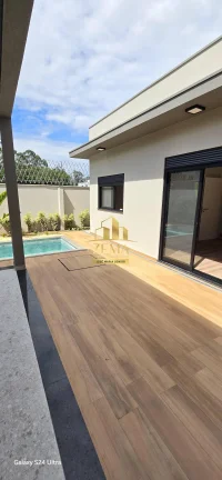 Imagem Casa térrea condomínio, 03 sts, Gourmet, Piscina, 300m2, 156m2
