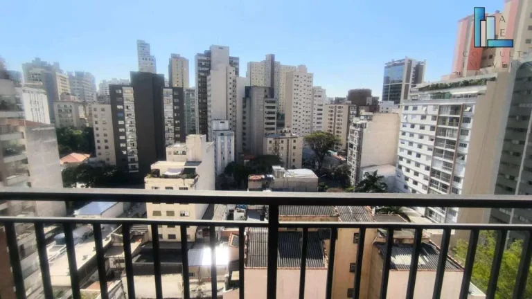 Imagem Apartamento mobiliado para morar e investir à venda em São Paulo, perto da estação de metrô Santa Cecília com 24m2