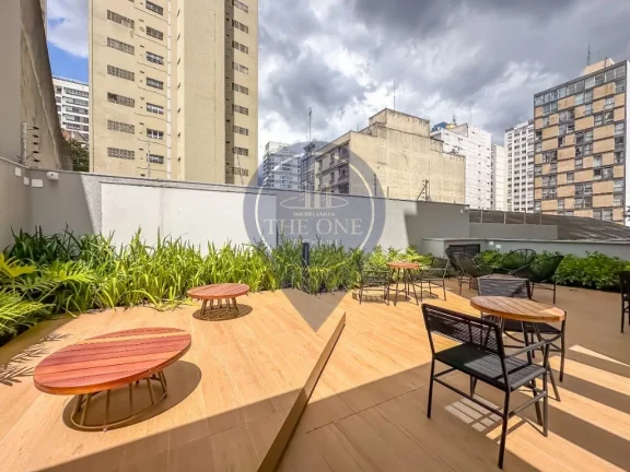 Imagem Studio à venda na Consolação, SP: 1 quarto, 2 salas, 1 banheiro, 22m². Oportunidade imperdível!
