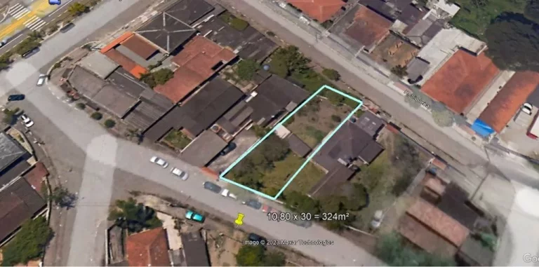 Imagem Terreno à venda, 324 m² por R$ 295.000,00 - Centro de Ouro Fino Paulista - Ribeirão Pires/SP