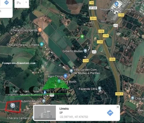 Imagem Área para Venda em Limeira, Parronchi