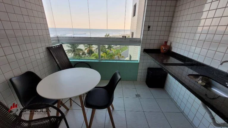 Apartamento com 1 dormitório à venda, 57 m² por R$ 399.000,00 - Balneário Flórida - Praia Grande/SP