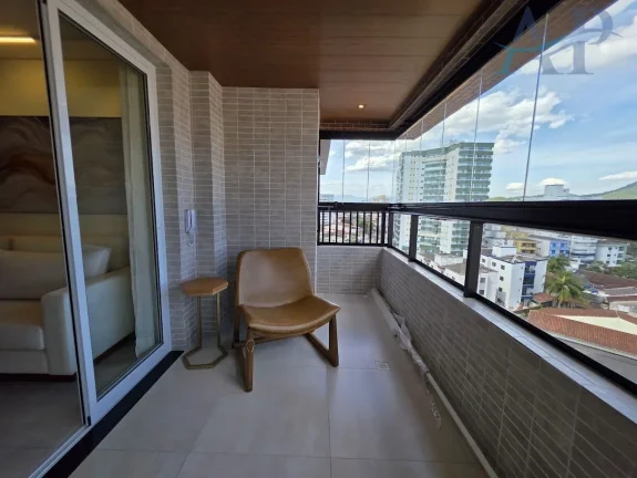 Imagem Apartamento na Guilhermina em Praia Grande Mobiliado e Decorado