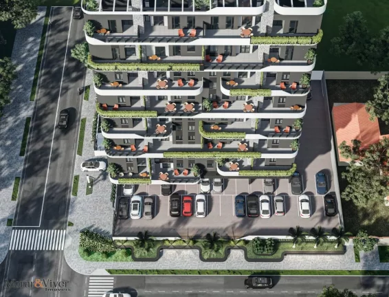 Imagem Apartamento para Venda em São José dos Pinhais, São Pedro, 3 dormitórios, 1 suíte, 2 banheiros, 1 vaga