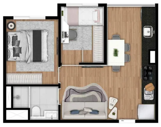 Imagem APARTAMENTO RESIDENCIAL em São Paulo - SP, Interlagos