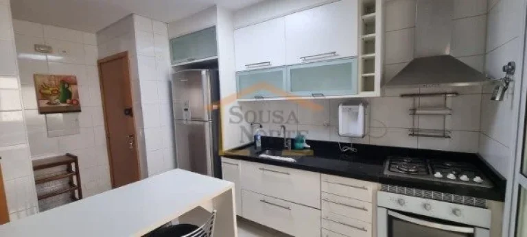 Imagem Apartamento com 129m², dispõe de 3 dormitórios, sendo 3 suites com armários, sala dois ambientes...