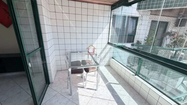 Imagem Apartamento para alugar em Praia Grande, Canto do Forte, com 1 quarto, 55m2