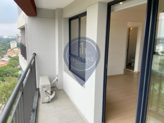 Imagem Apartamento para locação em São Paulo-SP, Santo Amaro: 1 quarto, 1 suíte, 1 sala, 1 banheiro, 1 vaga, 37m² de área.