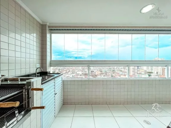 Imagem Apto na Ocian c/ Sacada, Churrasqueira e Lazer Completo – Ocian PG