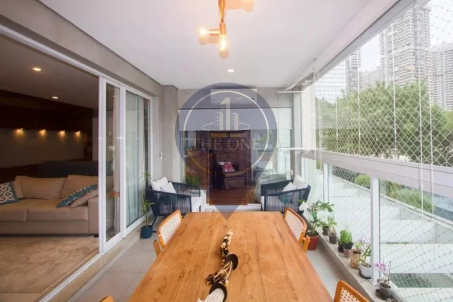 Imagem Apartamento à venda em São Paulo-SP, Santo Amaro: 3 quartos, 3 suítes, 4 salas, 5 banheiros, 2 vagas, 138m². Venha conhecer!
