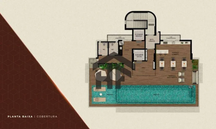 Imagem Lançamento com 03 Quartos à venda, - Rosarinho - Recife/PE