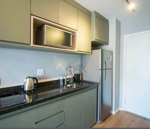 Imagem Apartamento com 1 dormitório para alugar, 32 m² por R$ 3.525/mês - Brooklin - São Paulo/SP