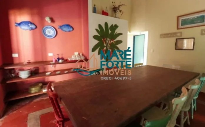 Imagem ( Oportunidade ) Área Pé na Areia com uma Casa estilo pousada em Ubatuba SP
